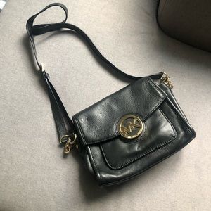 Michael Kors black shoulder bag